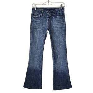 Citizens Of Humanity Women Jeans, Faye #003 Stretch Low Waist Full Leg Jeans, 26